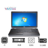 لپ تاپ استوک Dell E6520 - i5 - 512MB GRAPHIC